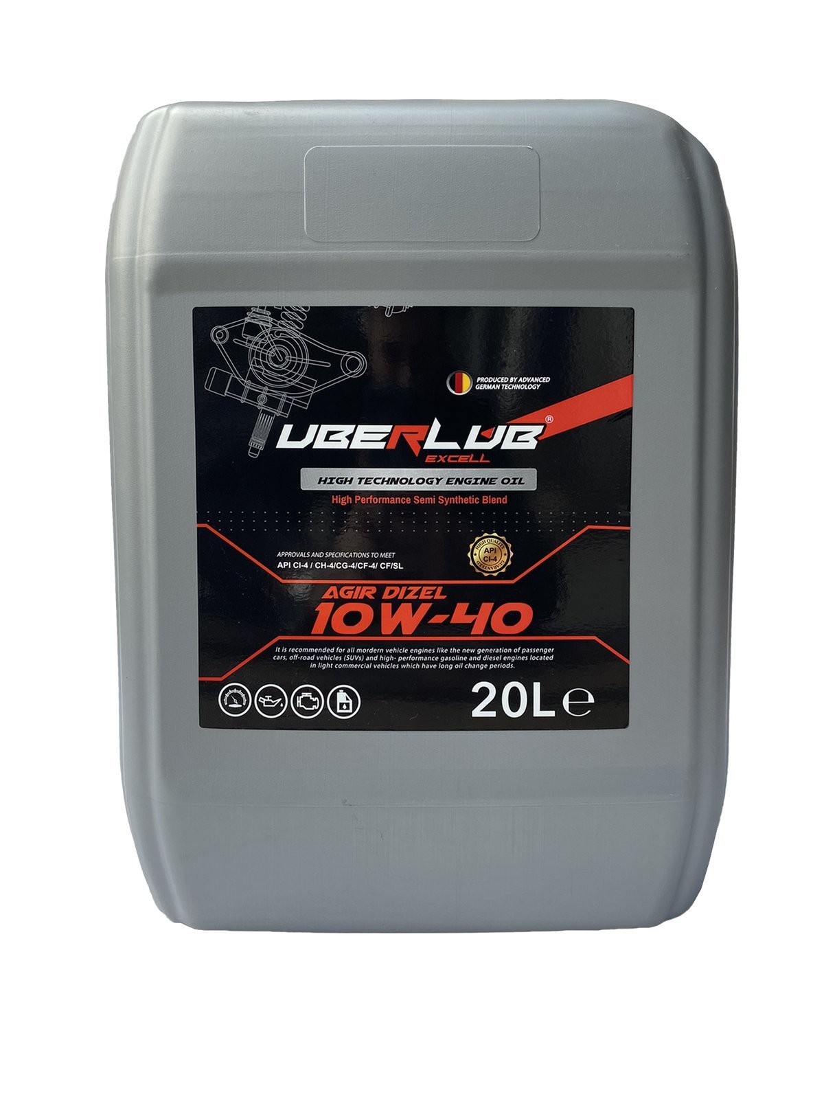 UBERLUB 10W-40 Ağır Dizel